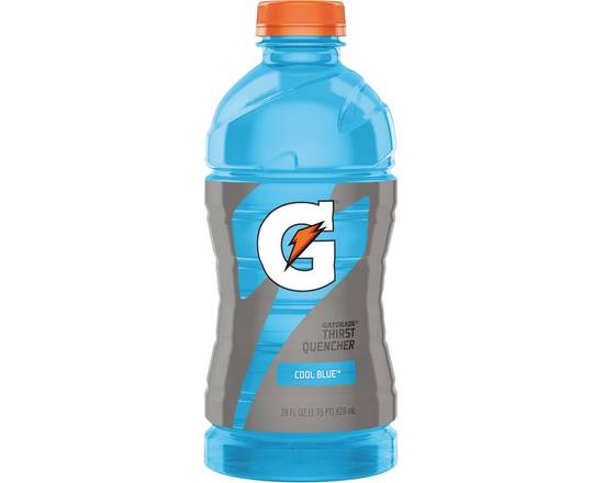 Order Gatorade Cool Blue 28oz Bottle food online from Johnny Rockets store, Aliso Viejo on bringmethat.com