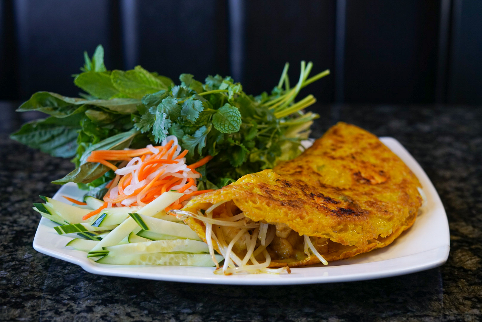 Order Vietnamese Crepe (Banh Xeo) food online from Viet Palace Restaurant store, Pittsburg on bringmethat.com