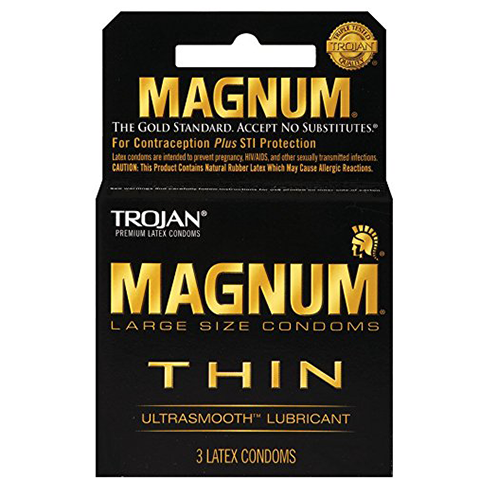 Order Trojan Magnum Thin Condom 3 Pack food online from 7-Eleven store, Naperville on bringmethat.com