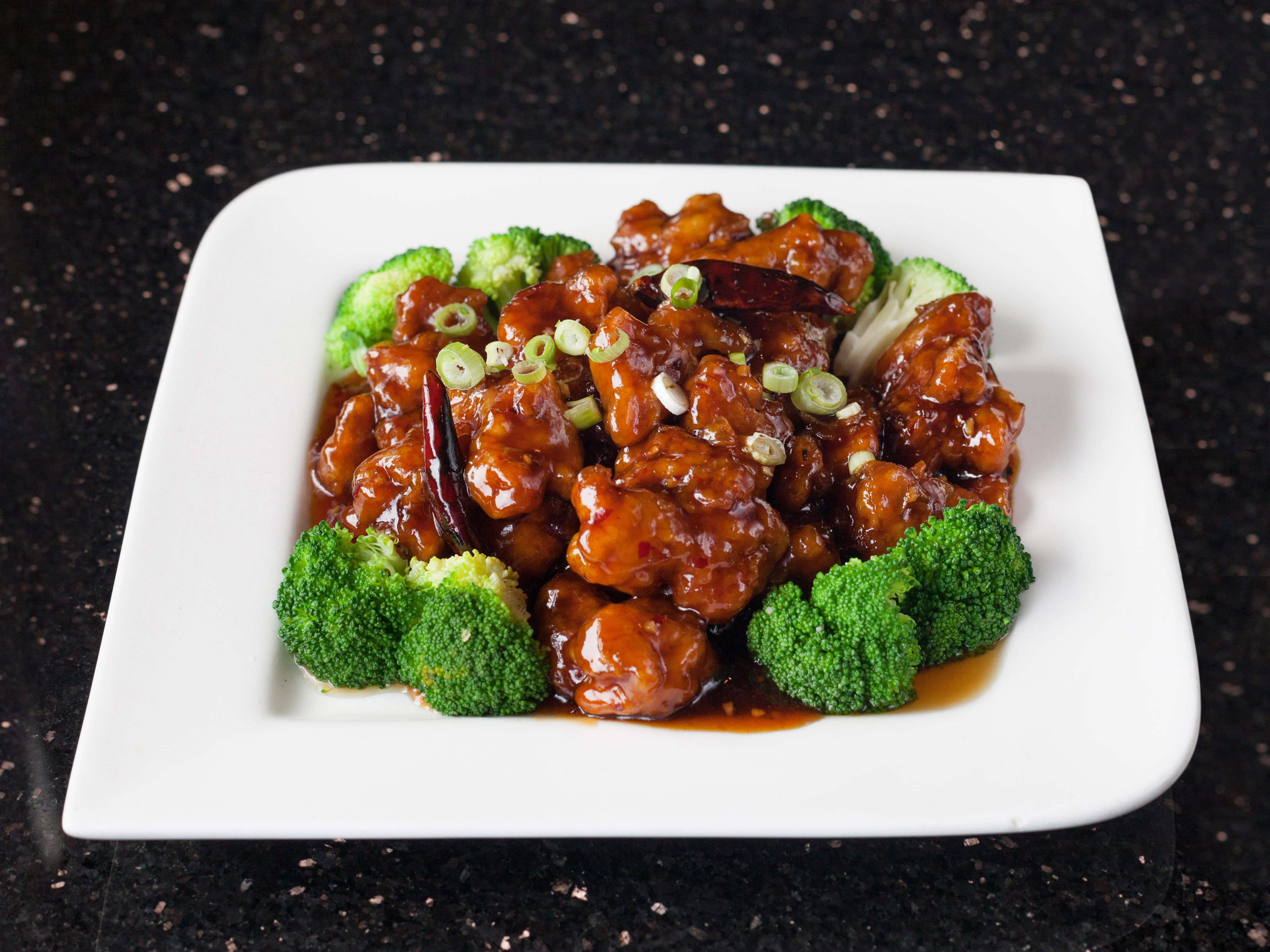 Order General Tso's Chicken food online from Asian Pearl Restaurant store, Olathe on bringmethat.com