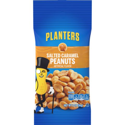Order Planters Salted Caramel Peanuts Tube 2oz food online from 7-Eleven store, Loxahatchee on bringmethat.com