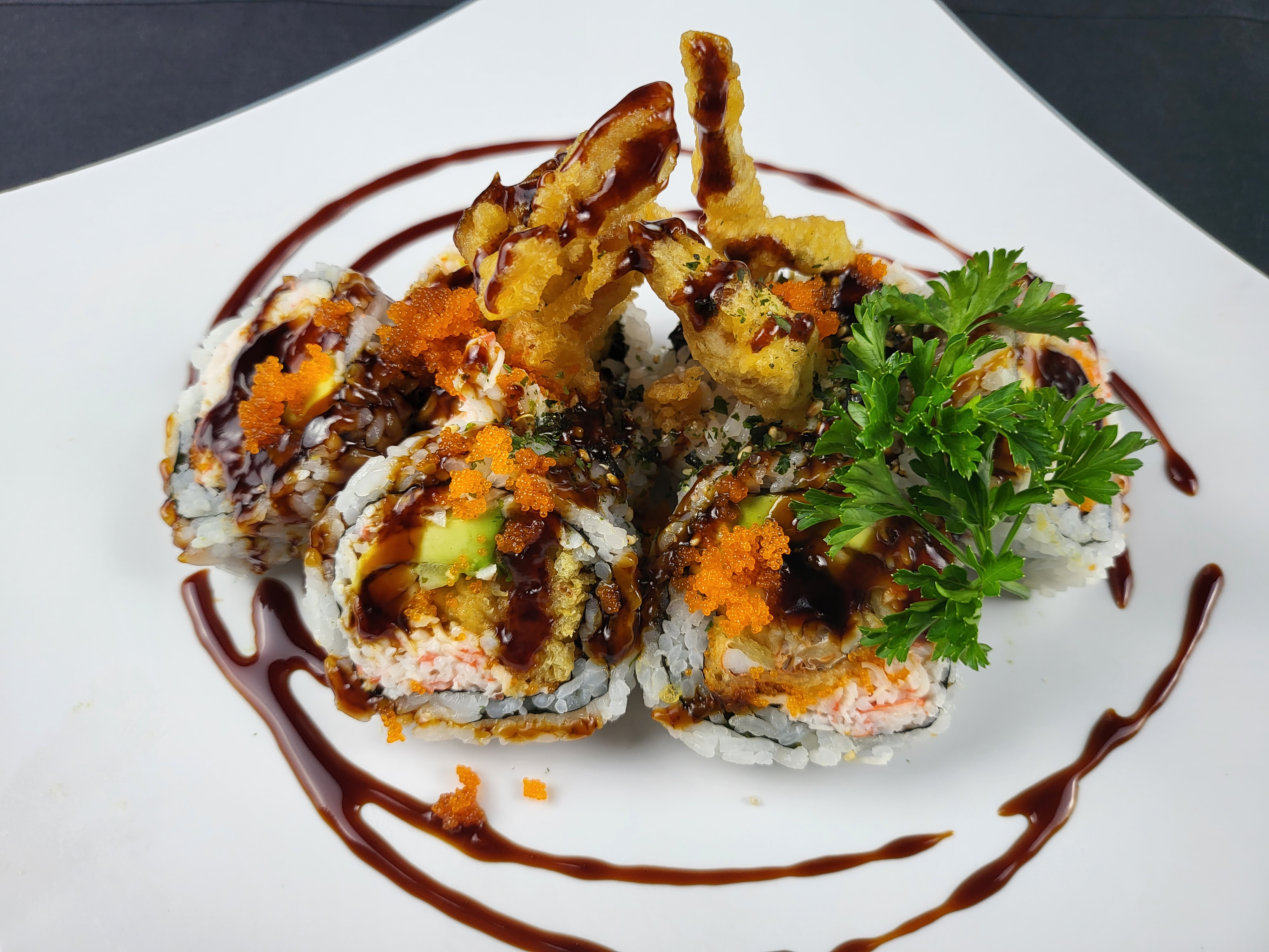 Order Spider Roll food online from Kaze Sushi & Hibachi store, Mesquite on bringmethat.com