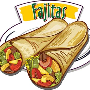 Order Fajita Burrito food online from El Caballo Wraps store, Alameda on bringmethat.com