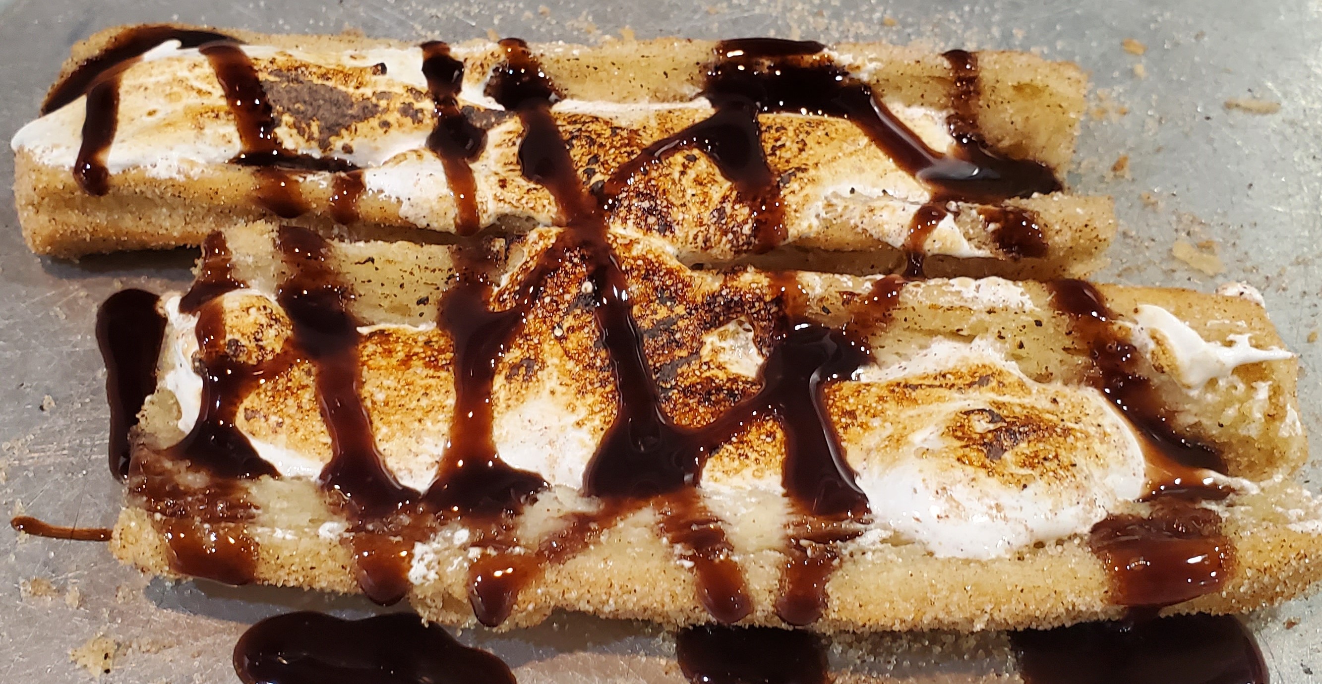 Order S'mores Churro food online from Island Smoothie Cafe store, Bethpage on bringmethat.com