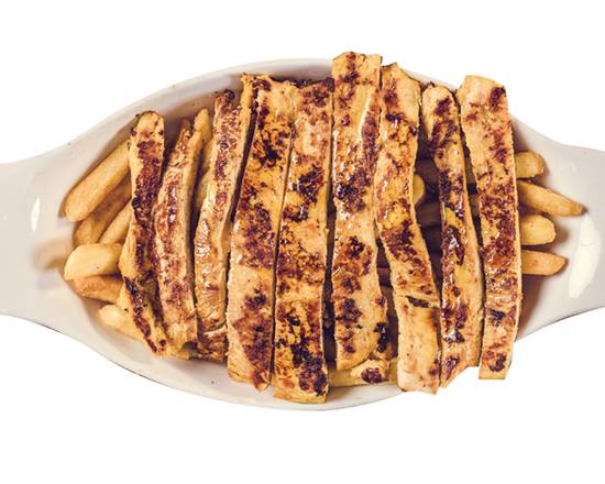 Order Grilled Chicken with French Fries(trocitos de pollo) food online from Noches De Colombia store, Clifton on bringmethat.com