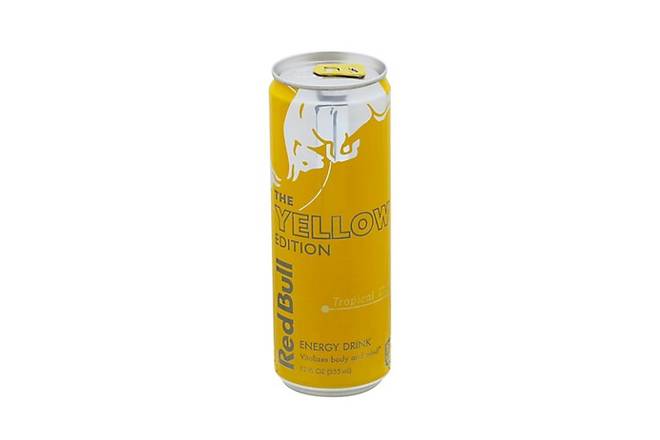 Order Red Bull Yellow Edition (12oz) food online from Royal Farms store, Baltimore on bringmethat.com