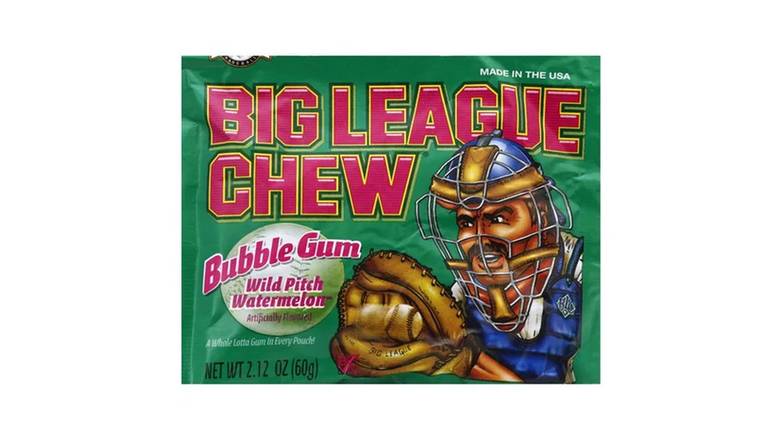 Order Big League Chew Bubble Gum Wild Pitch Watermelon food online from Trumbull Mobil store, Trumbull on bringmethat.com