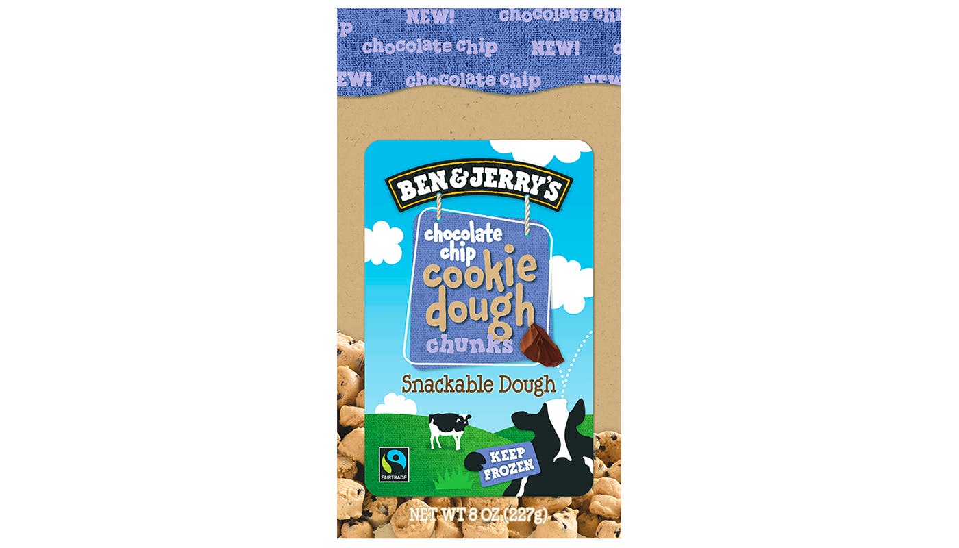 Order Ben & Jerry's Chocolate Chip Cookie Dough Chunks - Ben & Jerry's Chocolate Chip Cookie Dough Chunks food online from Papa Gino's store, North Adams on bringmethat.com