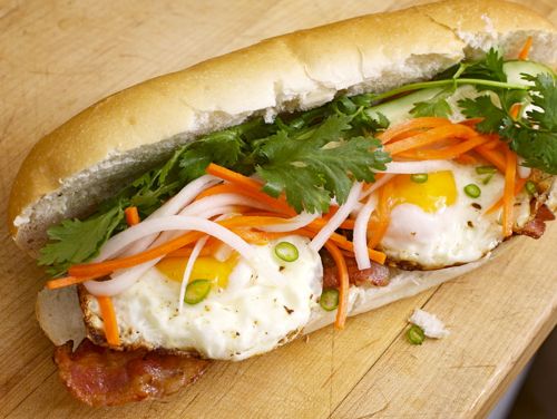 Order Fried Eggs Sandwiches food online from Hello Vietnam Pho&Roll store, Scottsdale on bringmethat.com