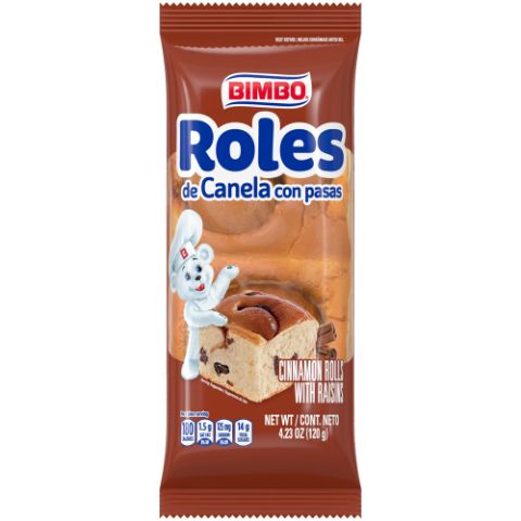 Order Bimbo Roles Canela Pasas 4.23oz 2 Count food online from 7-Eleven store, Northlake on bringmethat.com
