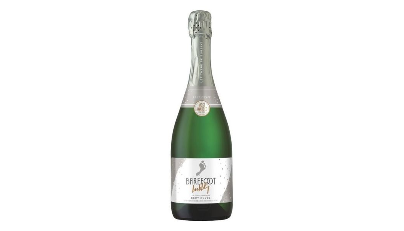 Order Barefoot Bubbly Brut Cuvee Champagne Blend Sparkling Wine 750mL food online from Robert Market store, Los Angeles on bringmethat.com