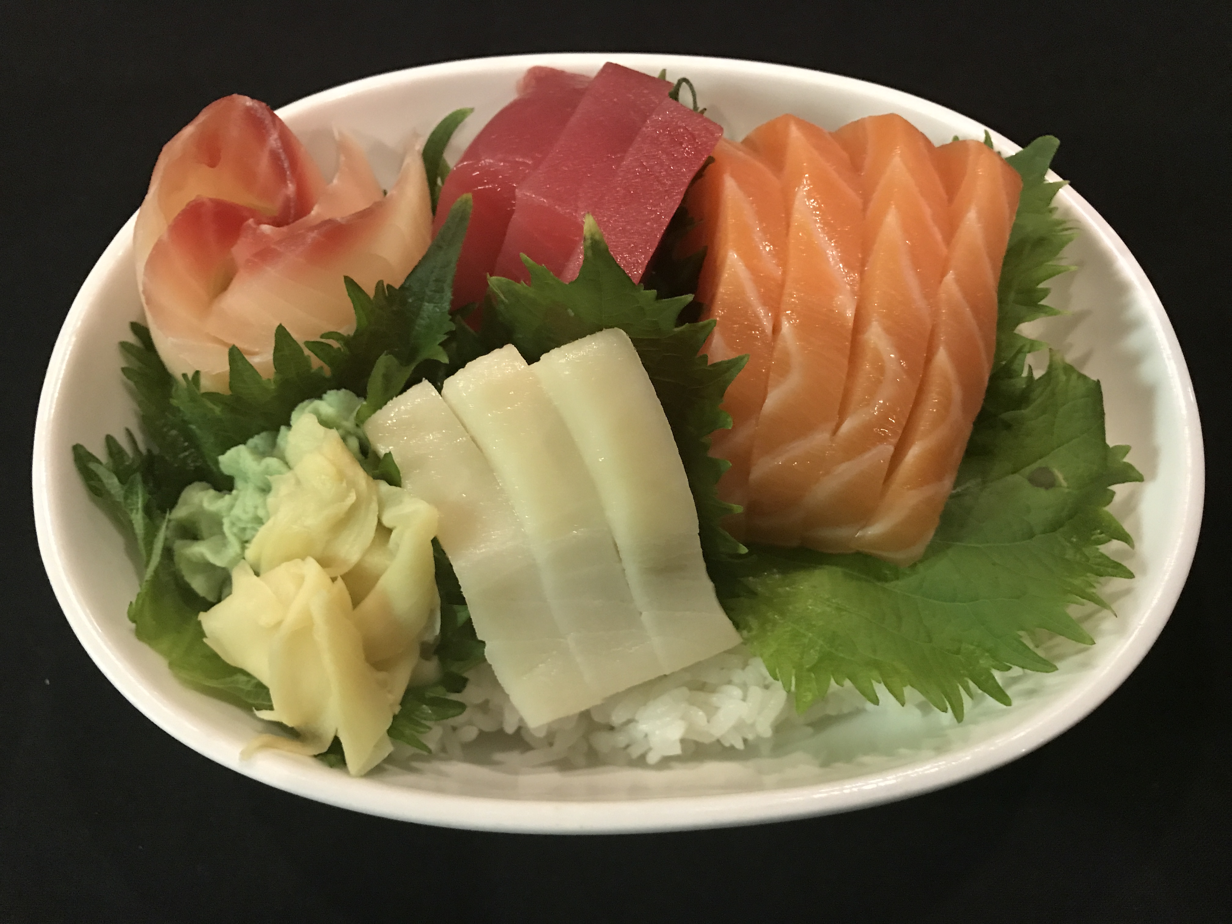 Order B. Sashimi Lunch Special food online from Hunan Fusion store, Omaha on bringmethat.com