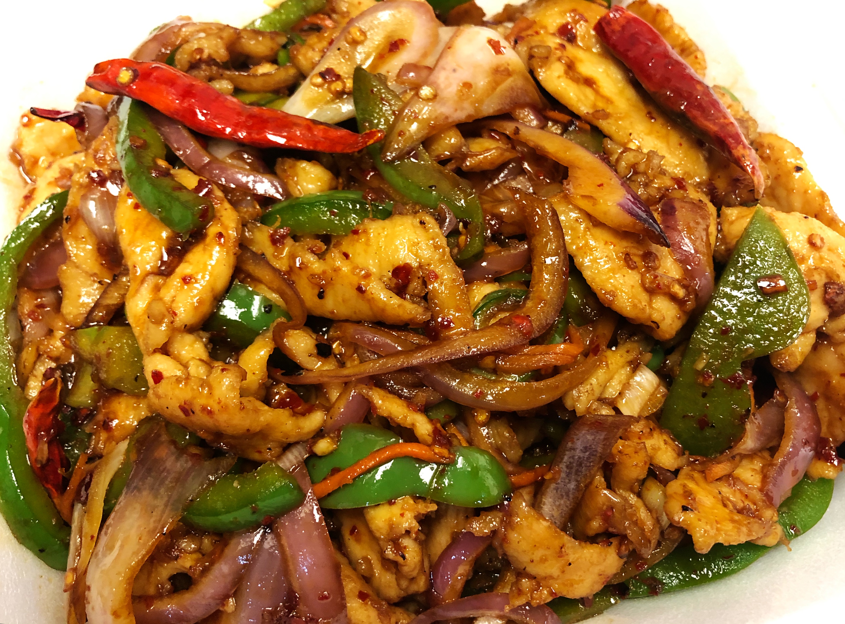 Order Mongolian Chicken  food online from China A Go Go (Losee) store, North Las Vegas on bringmethat.com