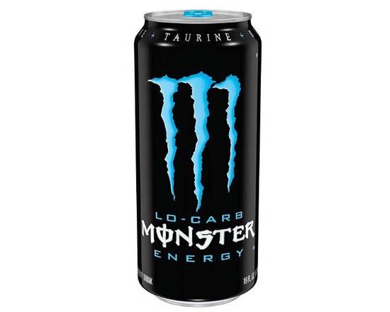 Order Monster Lo Carb, 16oz energy drink food online from Moby Liquor store, Los Angeles on bringmethat.com