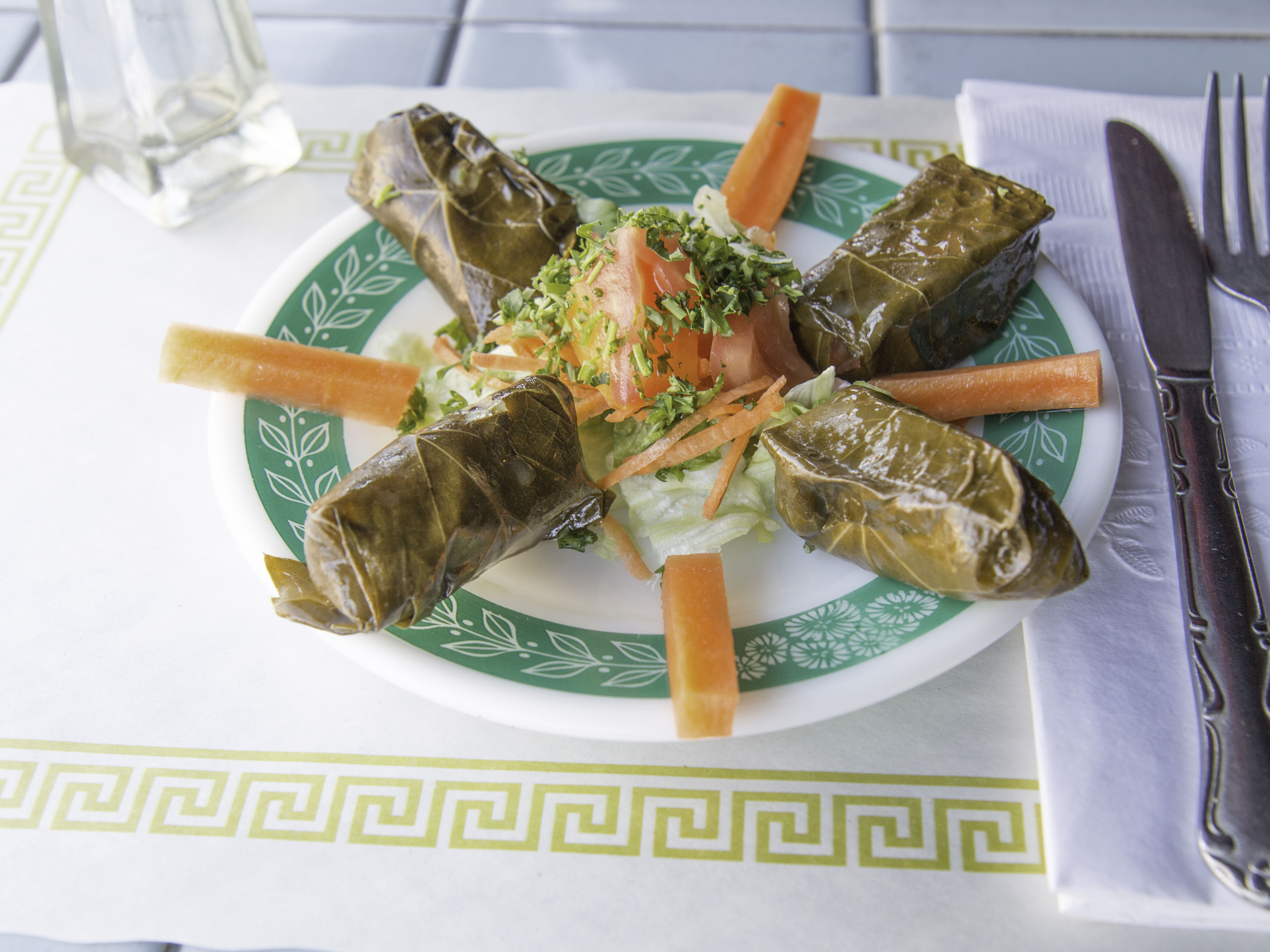 Order Grape Leaves food online from Mamoun Falafel store, Albany on bringmethat.com
