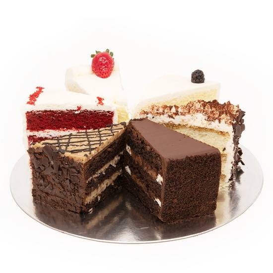 Order Cake Slice food online from Layer Cake Bakery Cafe store, Irvine on bringmethat.com