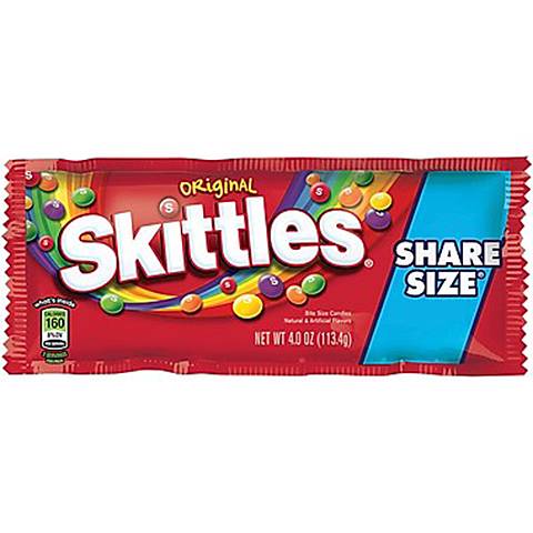 Order Skittles Original Share Size 4oz food online from 7-Eleven store, Lakewood on bringmethat.com