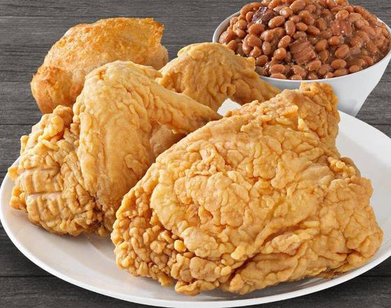 Order 3 pcs White Chicken Side & Biscuit food online from Brown's Chicken & Pasta store, Melrose Park on bringmethat.com