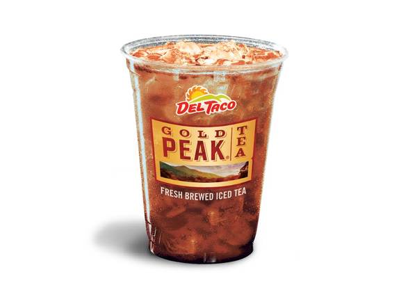 Order Medium Brewed Gold Peak® Iced Tea food online from Del Taco store, Thousand Palms on bringmethat.com