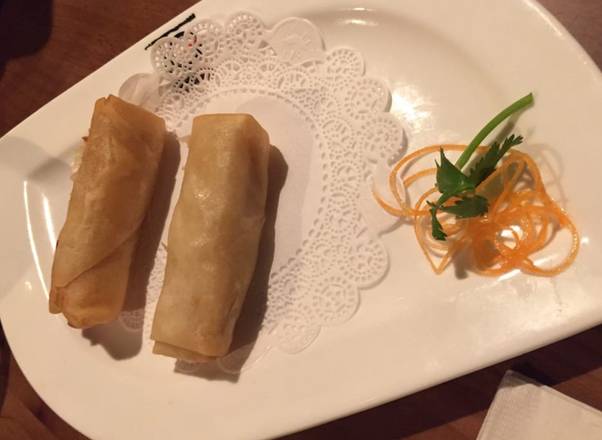 Order Shanghai Spring Roll (2 pcs) (Veg) food online from Lao Sze Chuan store, Downers Grove on bringmethat.com