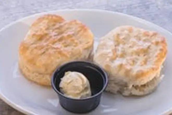 Order Fresh Baked Biscuits (2) food online from Perkins Restaurant & Bakery store, Warminster on bringmethat.com