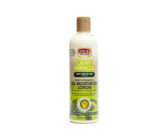 Order African Pride Olive Miracle Anti-Breakage Moisturizing Lotion food online from Temple Beauty Supply store, South Gate on bringmethat.com