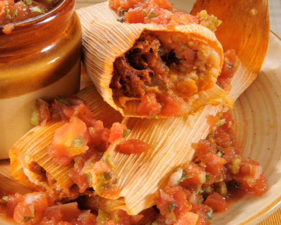 Order Beef Tamales food online from Freddys Fried Chicken store, San Francisco on bringmethat.com