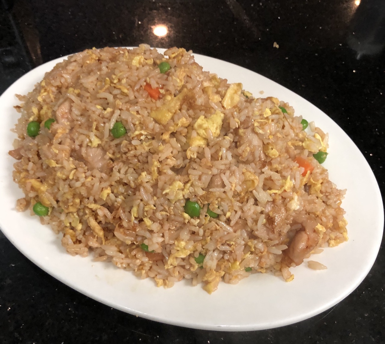 Order Pork Fried Rice/猪肉炒饭 food online from Chef Tang store, Vista on bringmethat.com