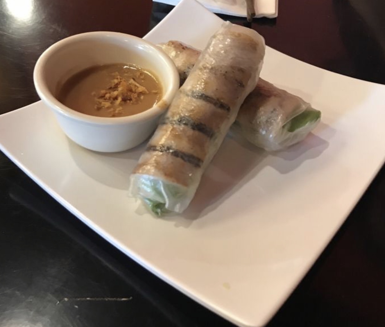 Order 2 Grilled Meat Spring Rolls food online from Vietsoul store, Richmond on bringmethat.com
