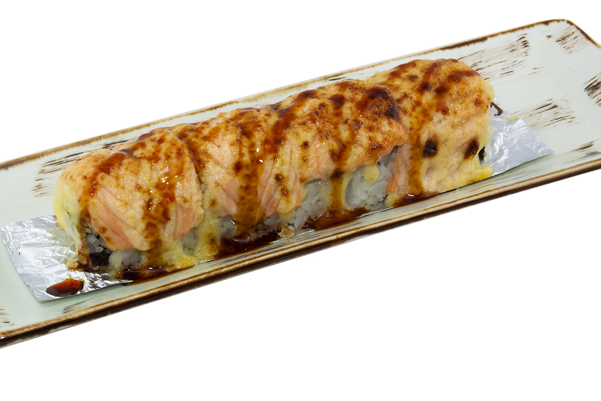 Order Lion King Roll food online from Ginza Japanese Restaurant store, Oakland on bringmethat.com