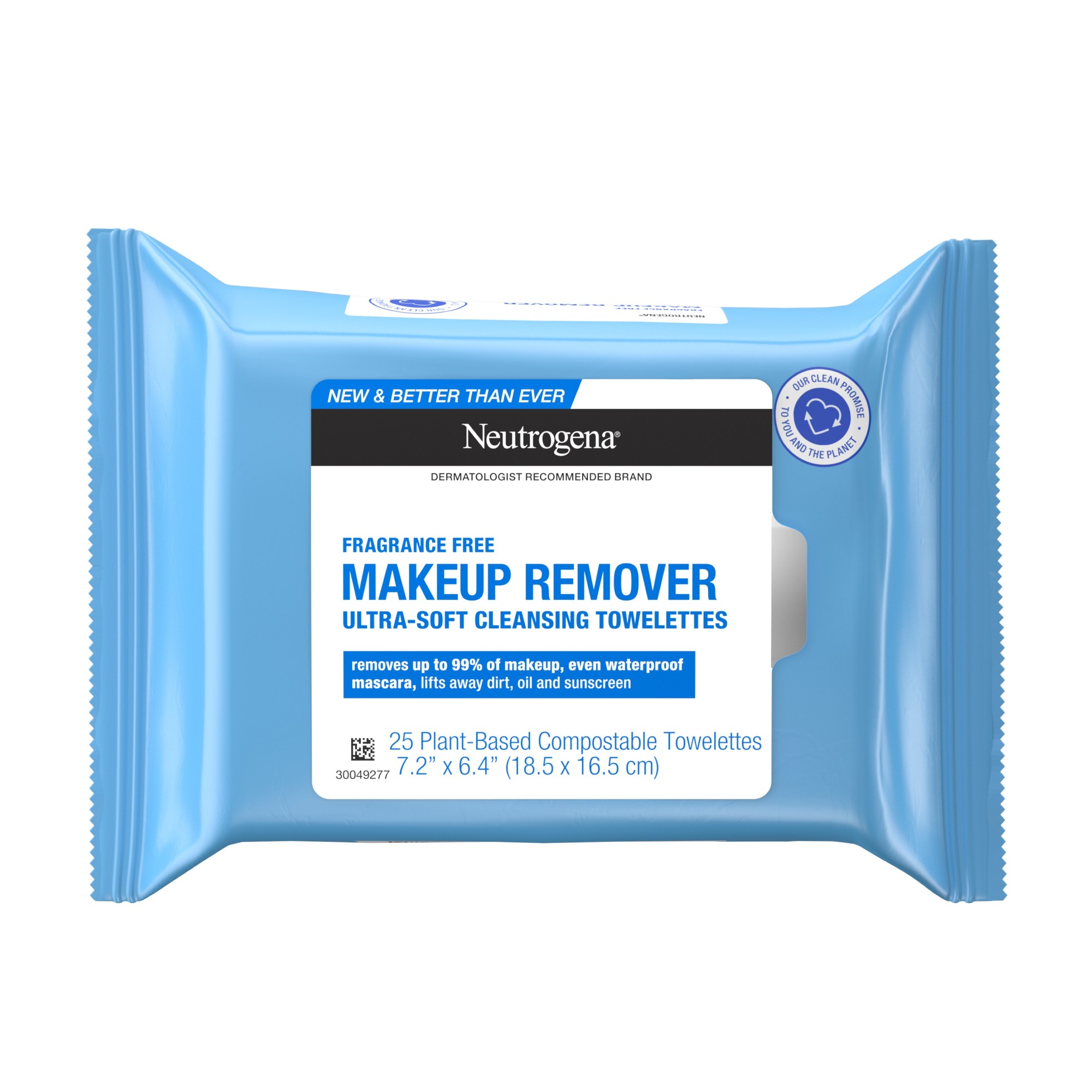 Order Neutrogena Cleansing Makeup Remover Face Wipes - Fragrance-Free, 25 ct food online from Rite Aid store, Aston on bringmethat.com