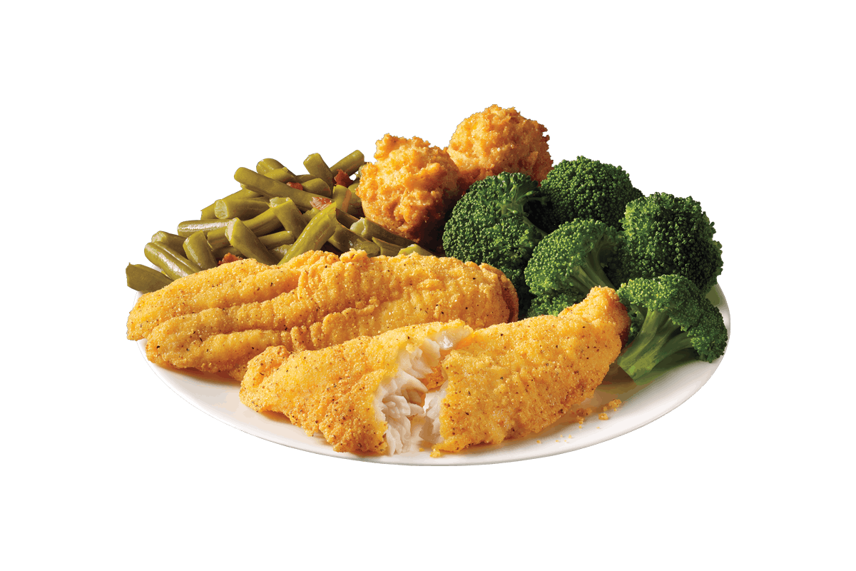 Order 2 Piece Catfish Meal food online from Captain D's - Mountain Dr store, Elizabethton on bringmethat.com