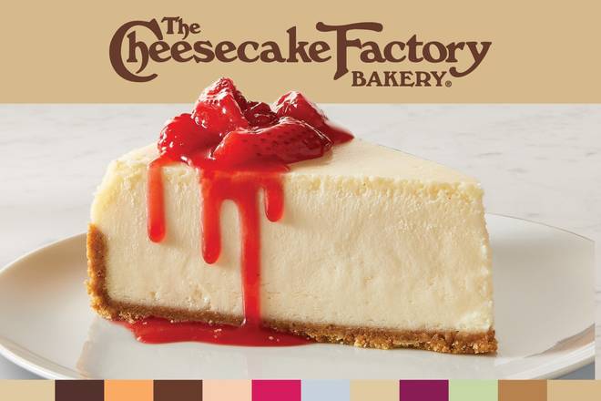 Order The Cheesecake Factory Bakery New York Style Cheesecake food online from Fazoli store, Northglenn on bringmethat.com