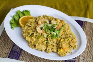 Order D1. Thai Fried Rice food online from 3 Sisters store, Ephrata on bringmethat.com
