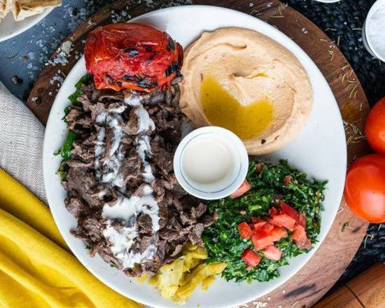 Order Beef Shawarma food online from Open Sesame - West Hollywood store, Los Angeles on bringmethat.com