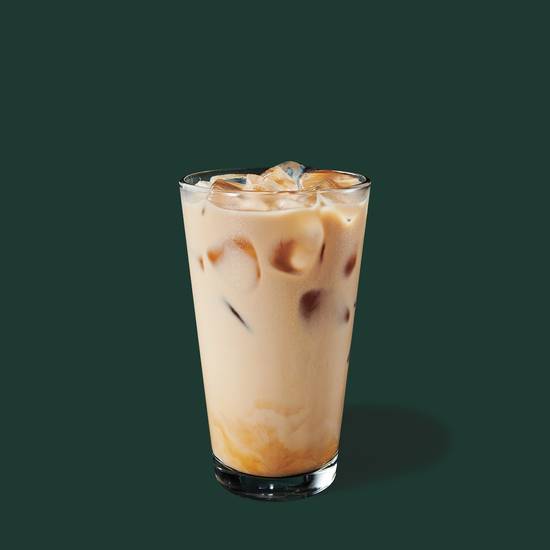 Order Iced Starbucks® Blonde Vanilla Latte food online from Starbucks store, Downey on bringmethat.com