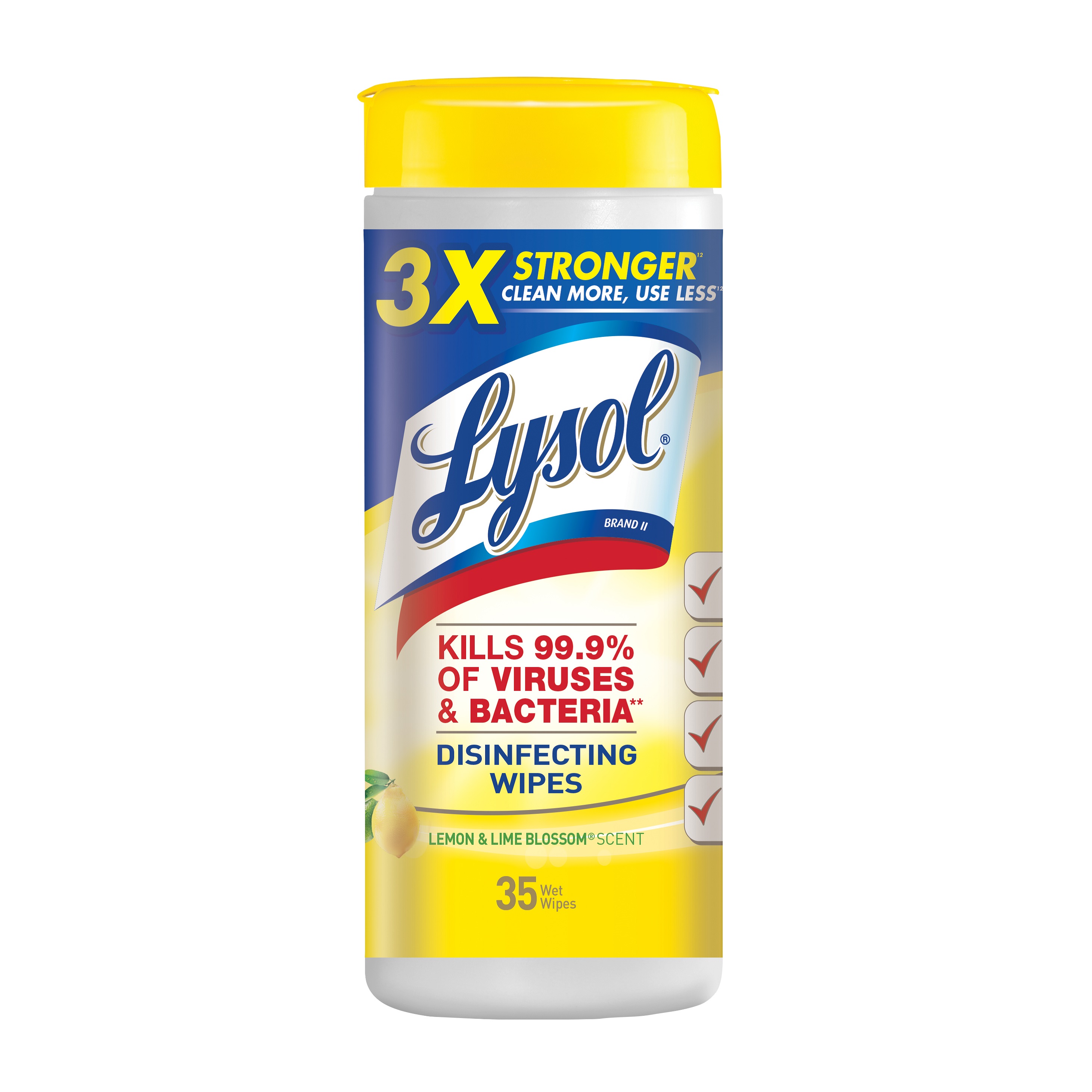Order Lysol Disinfecting Wipes, Lemon & Lime Blossom - 35 ct food online from Rite Aid store, Antelope on bringmethat.com