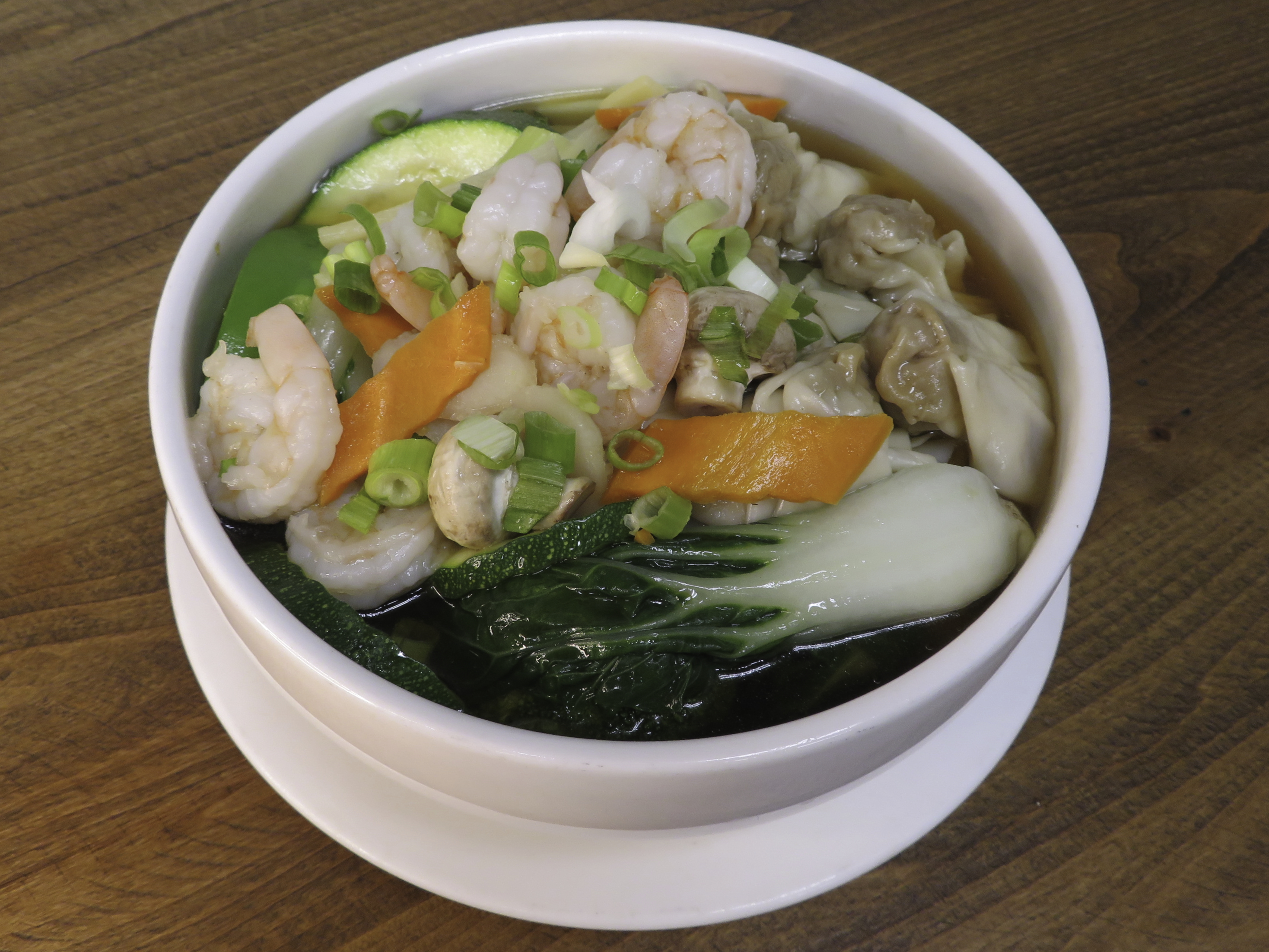 Order Shrimp Wonton Soup food online from China Garden store, Castro Valley on bringmethat.com