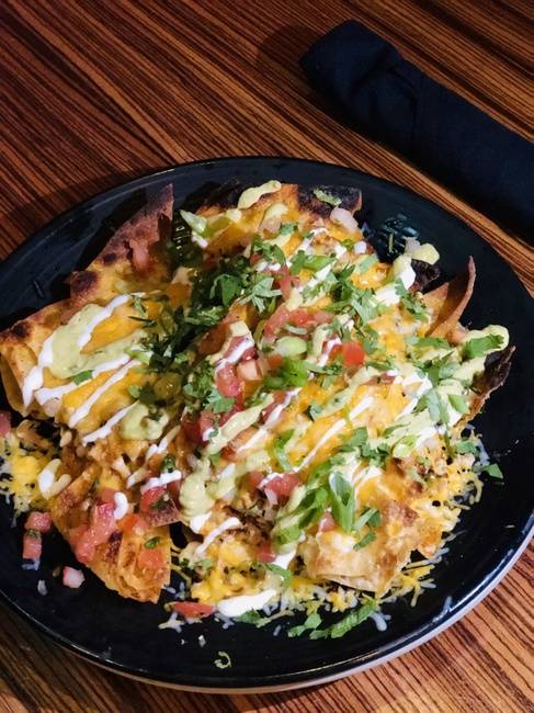 Order Asian Nachos food online from Ling &amp; Louie Asian Bar & Grill store, Meridian on bringmethat.com