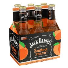 Order Jack Daneil Country Cocktails Southern Peach 6 Pack Bottle 10 oz. food online from G & G Liquors store, Lawndale on bringmethat.com