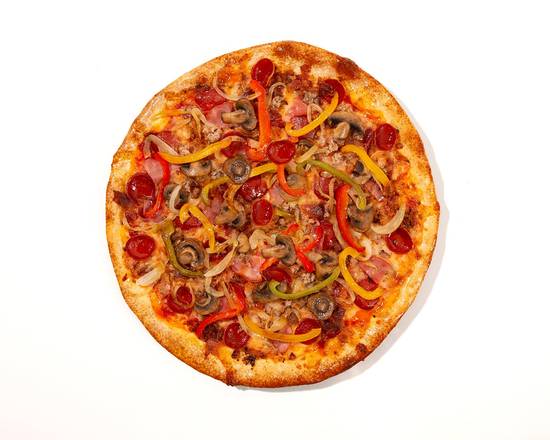 Order Red Comet Supreme Pizza food online from Mothership Pizza store, Elkhorn on bringmethat.com
