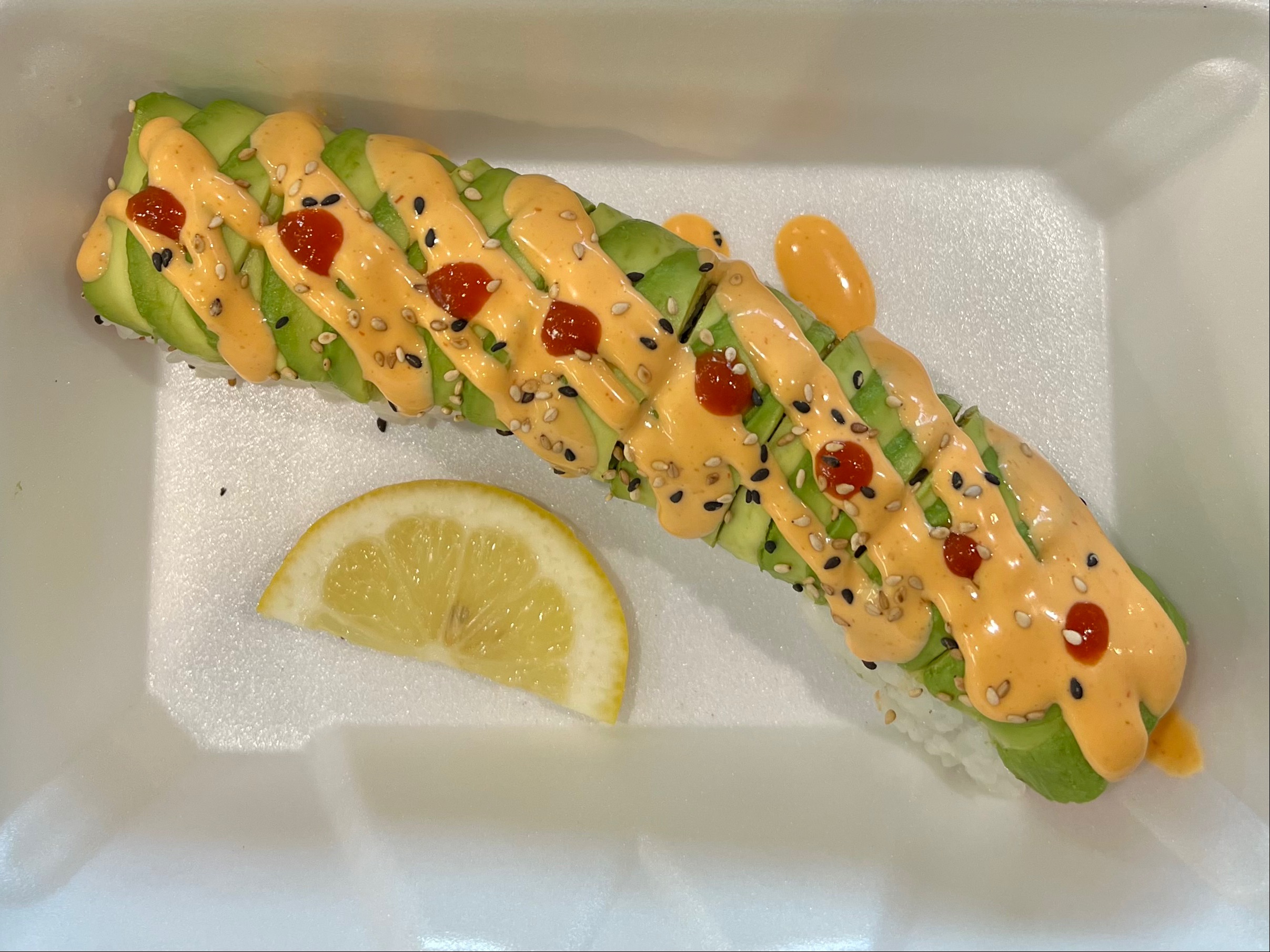 Order Avocado On Fire food online from U Sushi & Grill store, Huntington Beach on bringmethat.com