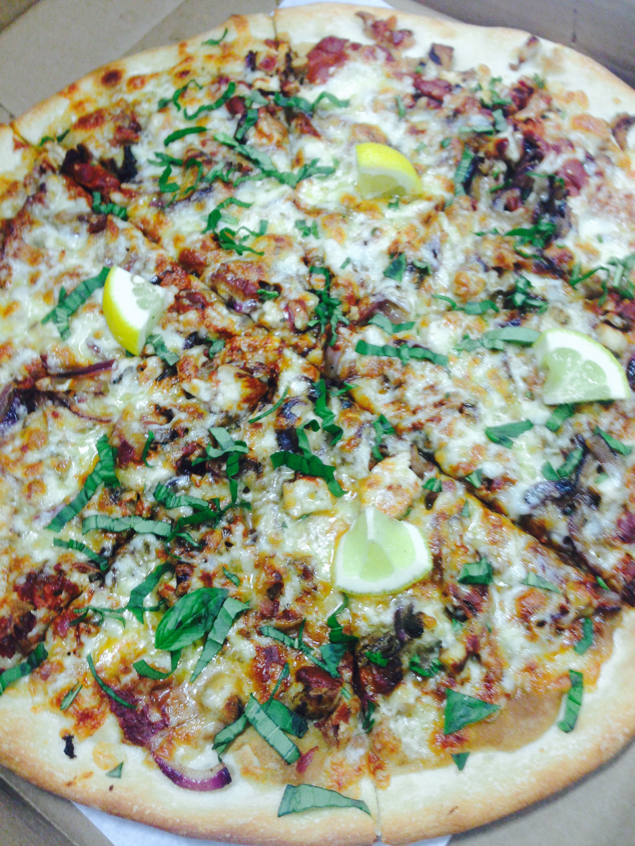 Order Chipotle Chicken pizza food online from Pj Grill & Pizza store, New Brunswick on bringmethat.com