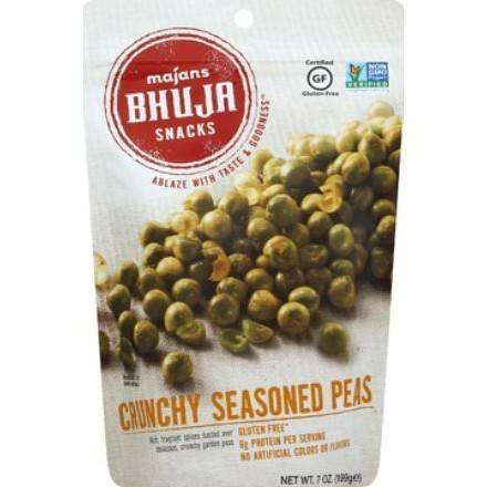 Order Bhuja Crunchy Seasoned Peas (7 oz) food online from Goodees Cravings store, Marietta on bringmethat.com