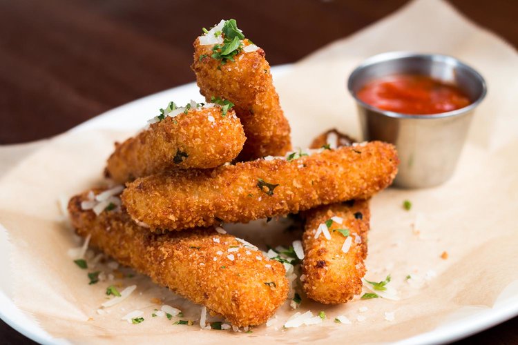Order Fried Mozzarella Sticks food online from Dorrian's Red Hand store, Jersey City on bringmethat.com