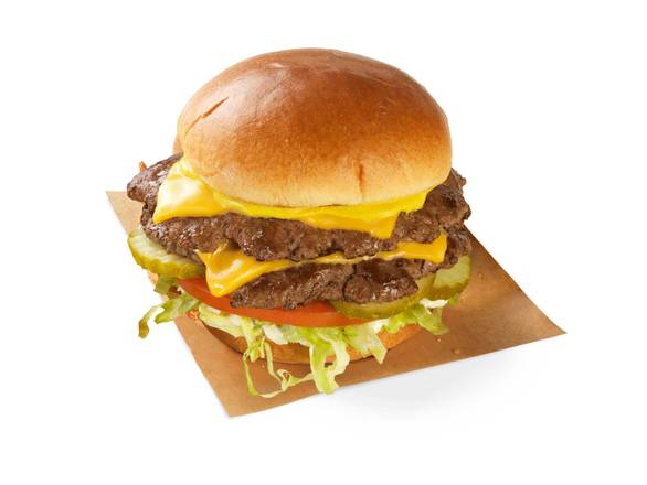 Order All-American Cheeseburger food online from Wings 101 store, Peachtree Corners on bringmethat.com