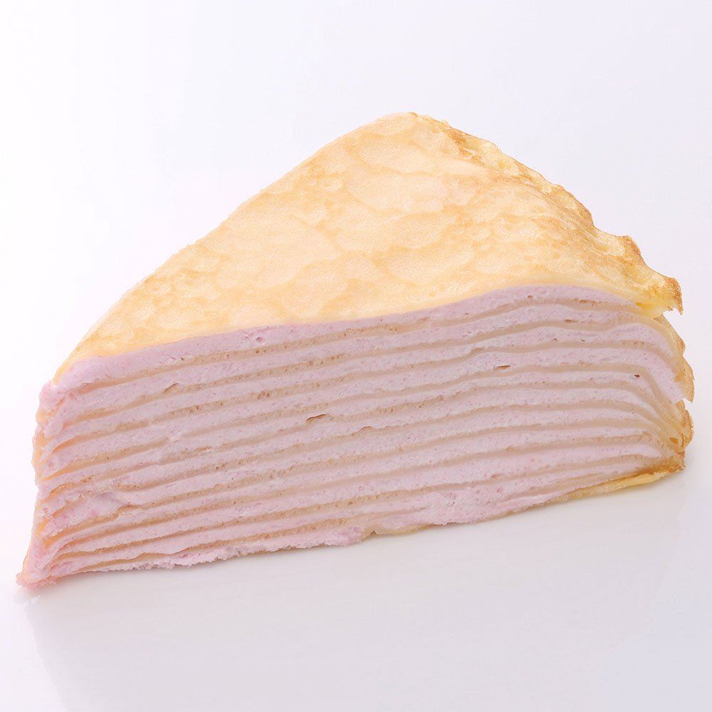 Order Taro Mille Crepe Cake food online from Jade Tree Asian Bistro store, Providence on bringmethat.com