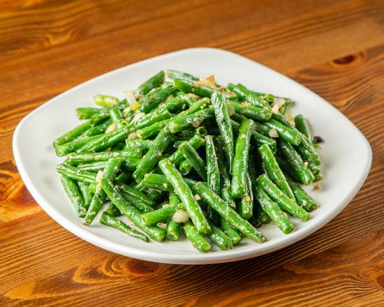 Order E4. Sauteed String Beans food online from Northern Cafe store, Los Angeles on bringmethat.com