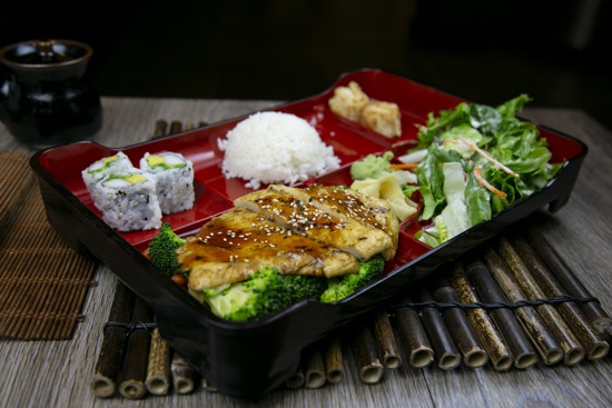 Order Chicken Teriyaki Lunch Box food online from Blossom Asian Bistro store, Summit on bringmethat.com