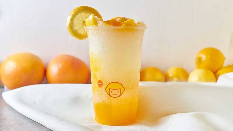 Order H5. Mango Lemon Slushy food online from Happy Lemon store, Alameda on bringmethat.com